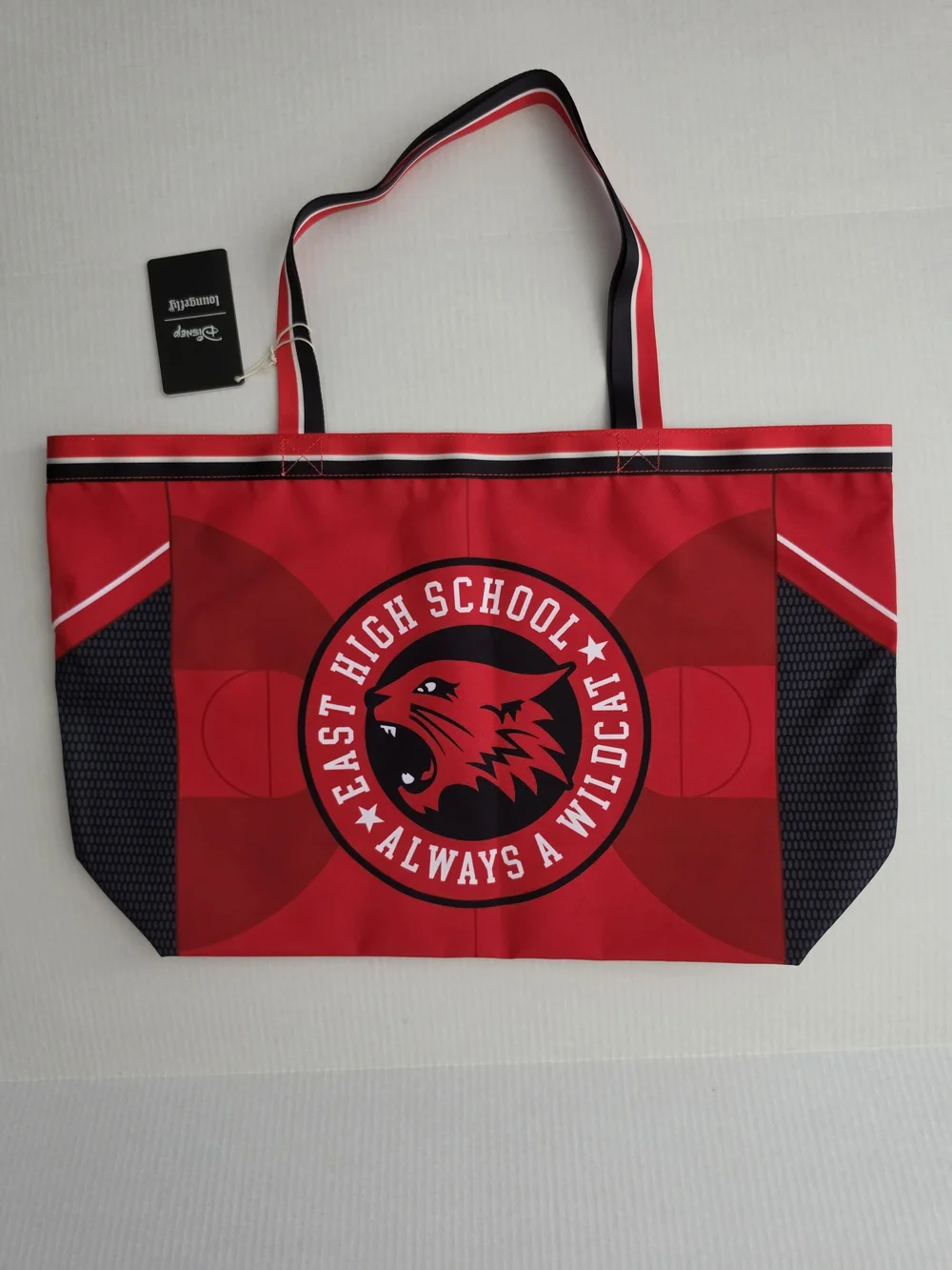 Loungefly Disney High School Musical East High Wildcats Canvas Tote Bag Large